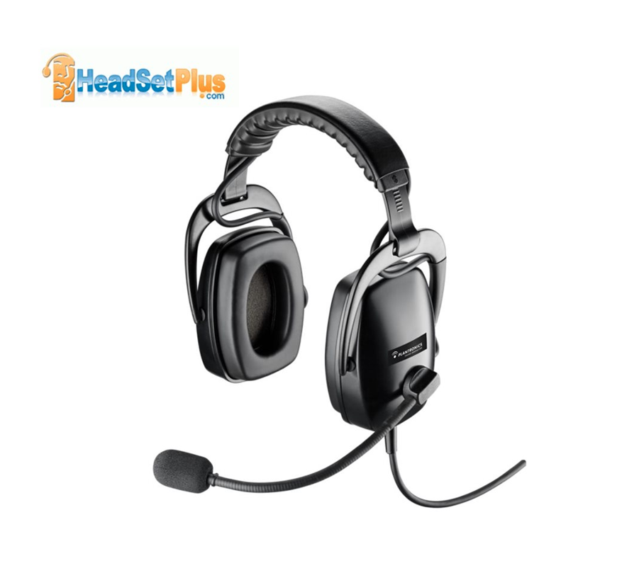 plantronics shr2083-01 rugged noise-canceling headset (no return view